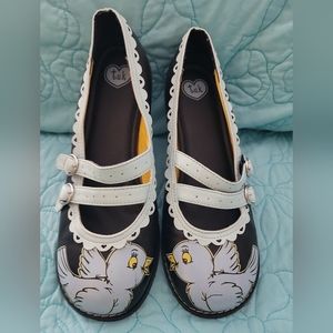 T.U.K. Mary Janes VLV, Rockabilly, Punk, Goth Sz 8